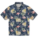 Green Bay Packers Hawaiian Shirt – Flamingo Hibiscus