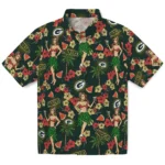 Green Bay Packers Hawaiian Shirt – Hawaiian Girls Design