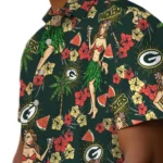 Green Bay Packers Hawaiian Shirt – Hawaiian Girls Design