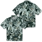Green Bay Packers Hawaiian Shirt – Hibiscus Arrangement