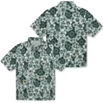 Green Bay Packers Hawaiian Shirt – Hibiscus Blooms