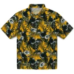 Green Bay Packers Hawaiian Shirt – Hibiscus Exotic