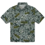 Green Bay Packers Hawaiian Shirt – Hibiscus Oasis