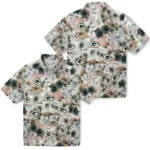 Green Bay Packers Hawaiian Shirt – Hibiscus Seaside