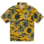 Green Bay Packers Hawaiian Shirt – Palm Sunset