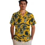 Green Bay Packers Hawaiian Shirt – Palm Sunset