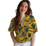 Green Bay Packers Hawaiian Shirt – Palm Sunset