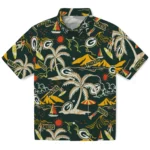 Green Bay Packers Hawaiian Shirt – Palm Tree Island