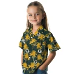 Green Bay Packers Hawaiian Shirt – Palm Tree Motif