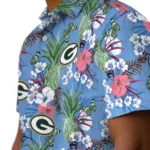 Green Bay Packers Hawaiian Shirt – Pineapple Bouquet