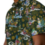 Green Bay Packers Hawaiian Shirt – Simpsons Christmas