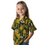 Green Bay Packers Hawaiian Shirt – Turtle Lines