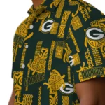 Green Bay Packers Hawaiian Shirt – Turtle Lines