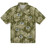Green Bay Packers Hawaiian Shirt – Vintage Palm Tree