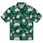 Hawaii Rainbow Warriors Hawaiian Shirt – Flamingo and Hibiscus