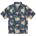 Hawaii Rainbow Warriors Hawaiian Shirt – Flamingo Hibiscus