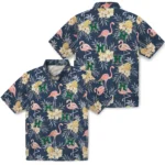 Hawaii Rainbow Warriors Hawaiian Shirt – Flamingo Hibiscus