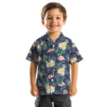 Hawaii Rainbow Warriors Hawaiian Shirt – Flamingo Hibiscus