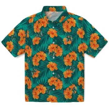 hawaii rainbow warriors hibiscus escape green hawaiian shirts best selling