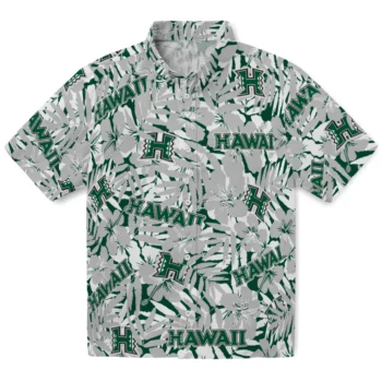 hawaii rainbow warriors hibiscus overlay hawaiian shirts best selling