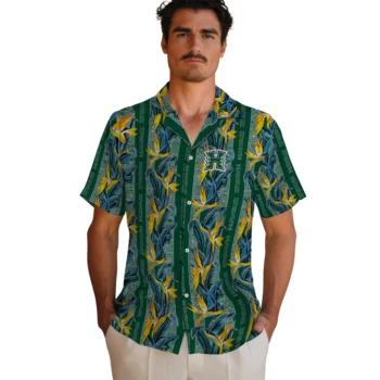 hawaii rainbow warriors paradise vines green hawaiian shirts fashion forward