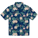 Houston Astros Hawaiian Shirt – Flamingo and Hibiscus