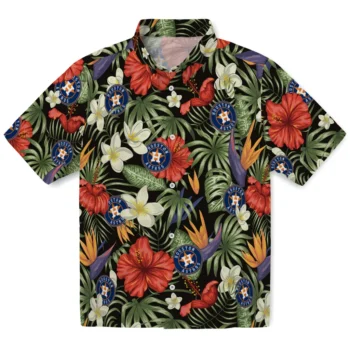 houston astros hibiscus bird hawaiian shirts best selling