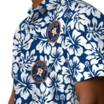 Houston Astros Hawaiian Shirt – Hibiscus Motif