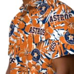 Houston Astros Hawaiian Shirt – Hibiscus Overlay