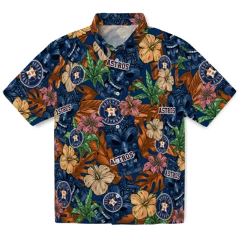 houston astros tiki jungle blue hawaiian shirts best selling