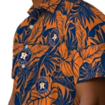 Houston Astros Hawaiian Shirt – Monstera Layer