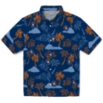 Houston Astros Hawaiian Shirt – Palm And Clouds