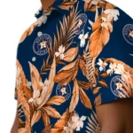 Houston Astros Hawaiian Shirt – Palm Leaves