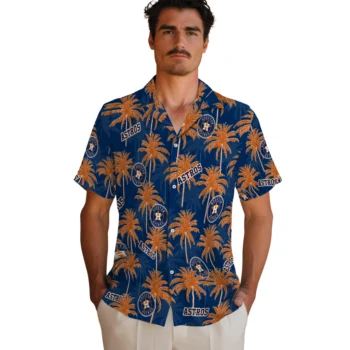 houston astros palm grove blue hawaiian shirts fashion forward