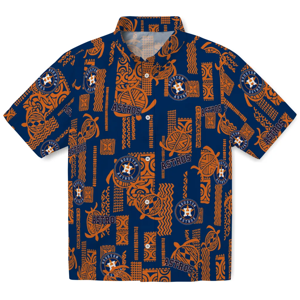 Houston Astros Hawaiian Shirt - Turtle Lines houston astros turtle lines blue hawaiian shirts best selling