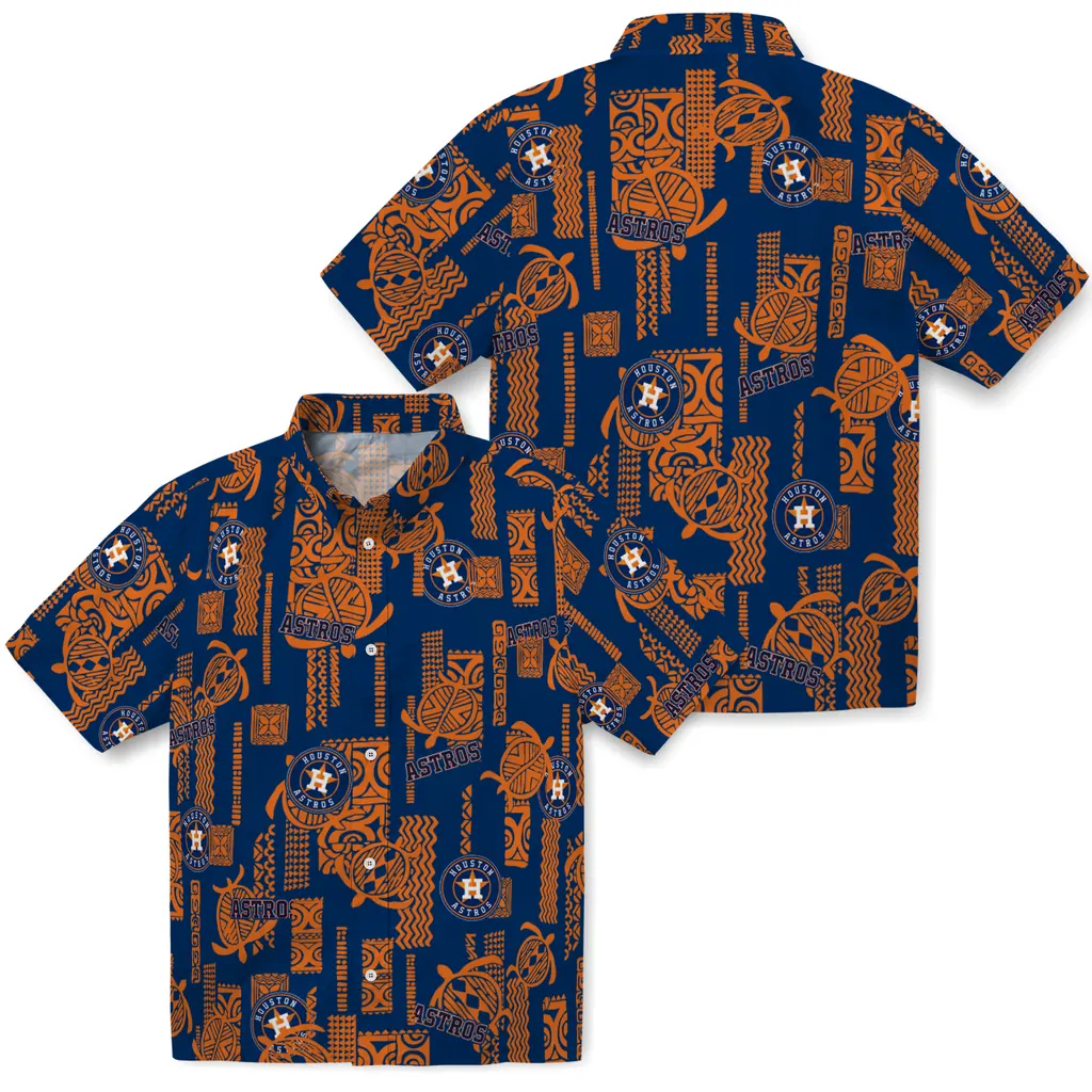 Houston Astros Hawaiian Shirt - Turtle Lines houston astros turtle lines blue hawaiian shirts high quality