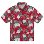 Houston Cougars Hawaiian Shirt – Flamingo and Hibiscus