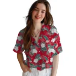 Houston Cougars Hawaiian Shirt – Flamingo and Hibiscus