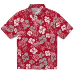 Houston Cougars Hawaiian Shirt – Hibiscus Flower Design