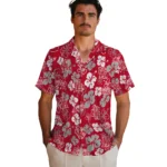 Houston Cougars Hawaiian Shirt – Hibiscus Flower Design