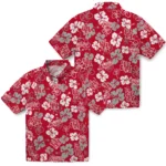 Houston Cougars Hawaiian Shirt – Hibiscus Flower Design