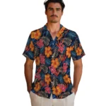 Houston Cougars Hawaiian Shirt – Hibiscus Foliage
