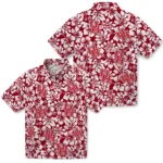 Houston Cougars Hawaiian Shirt – Hibiscus Motif