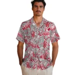 Houston Cougars Hawaiian Shirt – Hibiscus Overlay