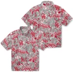 Houston Cougars Hawaiian Shirt – Hibiscus Overlay