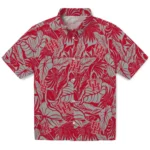 Houston Cougars Hawaiian Shirt – Monstera Layer