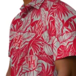 Houston Cougars Hawaiian Shirt – Monstera Layer