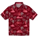 Houston Cougars Hawaiian Shirt – Palm And Clouds