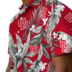 Houston Cougars Hawaiian Shirt – Palm Leaves