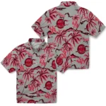 Houston Cougars Hawaiian Shirt – Palm Sunset